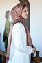 Checkerboard Patterned Monogram Shawl MONOV03-29 - 3