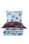 Ranforce 100% Cotton Single Duvet Cover Set |   Sheets - 4