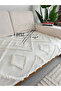 Lux Chenille Nordic Ecru Sofa Cover 90X250 cm - 4