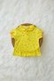Girls' Patterned Cotton Short Sleeve T-Shirt - 2