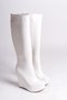 White Skin Wedge Heeled Women's Boots Kelly - 2