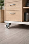 4 Pieces Furniture Table Cabinet Coffee Table Wheel with Swivel Plate 52 Ball Bearing - 4
