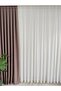 Polka Dot Sheer Curtain | Heavy Weight Bamboo | 1/3 Closely Pleated | No Iron Needed | Trendy Product - 4