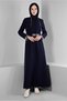 Cuffs with Plaid Pattern Ka Hooded Ardesü 10684