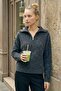 Women's Half Zip Knitwear Sweat – Relaxed Fit Casual Top - Anthracite - 2