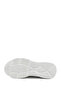 Women's White Padded Sole Lace-Up Genuine Leather Sneakers - 5