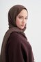 Luxe Desen Liora Cotton Shawl Milky Coffee - 4