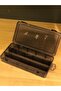 Smoked 15 Compartment Adjustable Jewelry Parts Box Bead Organizer Ring Earring Medicine Box Spinning - 4