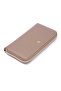 Beige Genuine Leather Women's Wallet - S1Cb00005734-B73