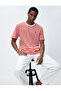 Men's Red Striped T-Shirt