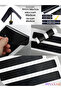 Custom Compatible Auto Door Sills Sticker Carbon 4 Pcs for Ford Focus - 3