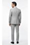 Striped Double-Breasted Men's Suit – Stylish and Comfortable Italian Cut, Waist-Fitted, Top-Buttoned - 5