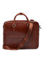 Tan Genuine Leather Men's Briefcase - S1Ev00021466-F8Q - 3