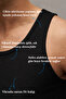 Classic Strappy 6-Pack 100% Cotton Lycra Black Men's Undershirts - 4