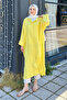 Long Cotton Shirt - Yellow - 4