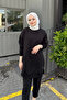 Minimal Plain Basic Sweat - Black - 2