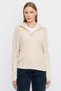 Knitted Detailed High Collar Knitwear Blouse Vani̇lya - 2
