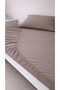 Ranforce 100% Cotton Elastic Fitted Sheet Set |   Pillowcase Included - 3