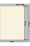 Beige Sofa Shawl / TV Cover / Throw 130x170 Cm (Fringe Included) - 5