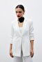 Mono Collar Classic Jacket - Ecru - 4