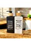 Hands & Dishes Liquid Soap Dispenser Set – with Wooden Lid |   Stylish & Modern (Set of 2)