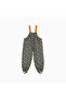 Green Dots Waterproof Children's Rain Overalls - 3