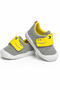 Gray Yellow Crocodile Orthopedic Daily Sports Shoes - 5