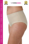Women's Kilot Laser Cut No Trace Anti-Slip Texture 2 Size Reducer Ghost Bato Panties 2 Pieces - 6