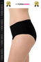 Women's Kilot Laser Cut No Trace Anti-Slip Texture 2 Size Reducer Ghost Bato Panties 3 Pieces - 4