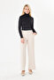 Women's Ultra Soft Turtleneck Long Sleeve Blouse Black - 4