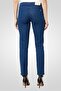 Women Regular Fit Plain Slim Leg Jeans, Blue - 4