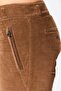Women Regular Fit Textured Skinny Pants, Dark Brown - 5
