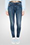 Women Super Skinny Fit Washed Stretchable Denim Jeans, Blue