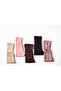 Girl's Tights with Stone Slit Detail - Salmon - 4