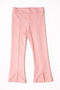 Girl's Tights with Stone Slit Detail - Salmon - 3