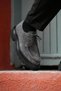 - Gray Genuine Suede Lace-Up Casual Men's Shoes 115-K432