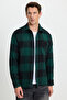 Men's regular fit classic fit plaid pocket lumberjack shirt - 5