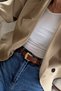 Layda Gold Buckle Women's Belt Set of 3 - 7
