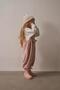 Powder Childhood Velvet Children's Overalls Jumpsuit - 5