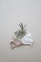 3-Piece Khaki-Cream-Mink Color Newborn Glove Set Model 3 - 2