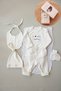 Dad Embroidered 5-Piece Long Sleeve Newborn Set
