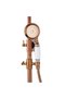 Three-function shower column, rose TRENDY S, with ceramic embroidery - 3