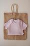 Ribbed Combed Cotton Baby Girl Bodysuit - 3
