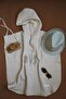 Vanilla Hooded Muslin Poncho Baby Kids 1-5 Years - 5