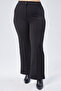 Women's Black High-Waisted Plus Size Pants (2 Pieces Opportunity Product) - 2