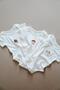 3-piece embroidered snap-closure short-sleeve bodysuit set - model 1 - 3
