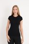 Women's Half Sleeve Black Badi