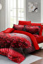Valentine's Day Double Duvet Cover Set 100% Cotton Satin Big Love