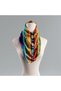 Şd Scarf Color and Flowers Foulard