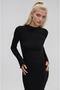 Crew neck striped and Stretch Fabric knitwear dress 2011 - 5